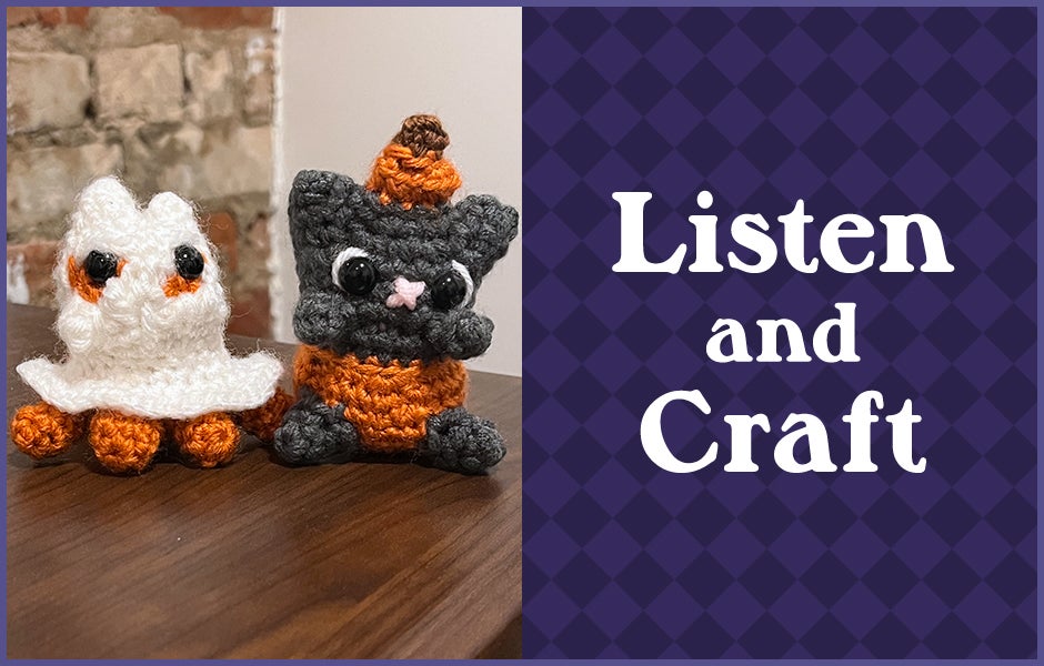 Listen and Craft: How to crochet cute Halloween cats