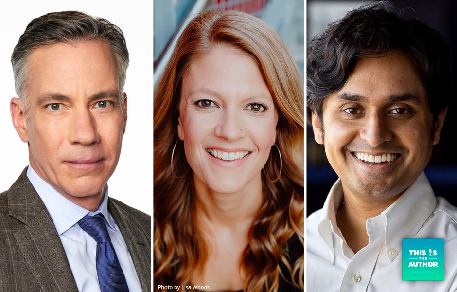 This Is the Author S9 E9 images of Jim Sciutto, Megan Kimble, Alok Kanojia