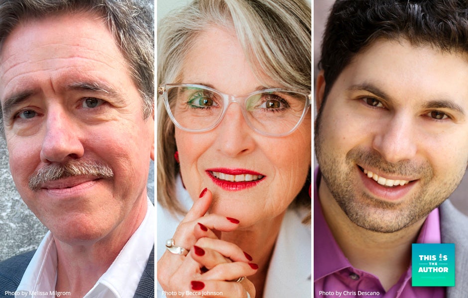 This Is the Author S10 E16: Images of Eamon Dolan, Julie Bogart, Scott Barry Kaufman