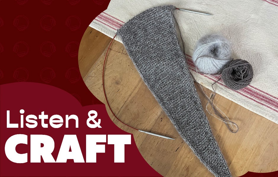 Listen and Craft: Knitwear for the Holidays with Sarah
