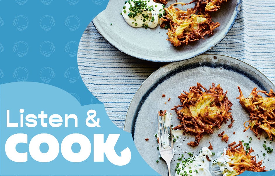 Listen and Cook: Hanukkah Lights and Latke Delights