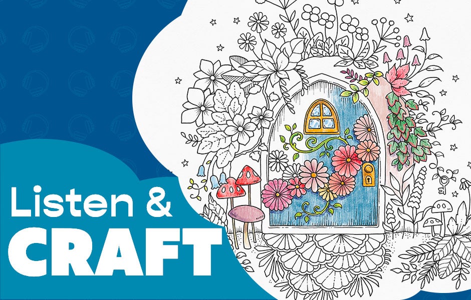 Listen & Craft: Johanna Basford Coloring Pages